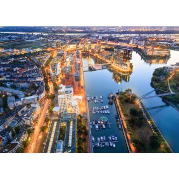 Lais Puzzle - Blick auf die Stadt Düsseldorf, Deutschland. - 100, 200, 500 & 1.000 Teile