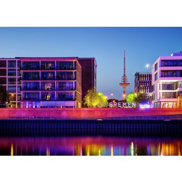 Lais Puzzle - Blick auf die Stadt Bremen, Deutschland - 100, 200, 500 & 1.000 Teile