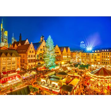 Lais Puzzle - Ansicht des historischen Zentrums von Frankfurt, Deutschland - 100, 200, 500 & 1.000 Teile