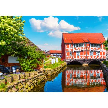 Lais Puzzle - Ansicht der Altstadt von Wismar, Land Mecklenburg, Deutschland. - 100, 200, 500 & 1.000 Teile