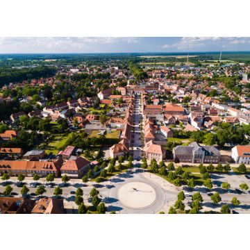 Lais Puzzle - Blick auf die Stadt Ludwigslust, Land Mecklenburg-Vorpommern. Deutschland. - 100, 200, 500 & 1.000 Teile