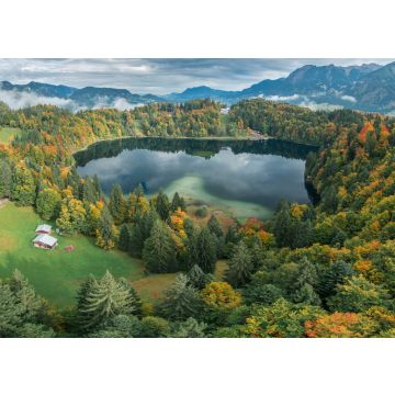 Lais Puzzle - Blick auf den Freibergsee, Bundesland Sachsen, Deutschland. - 100, 200, 500 & 1.000 Teile