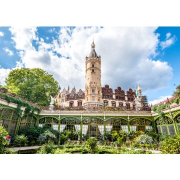 Lais Puzzle - Blick auf das Schloss in der Landeshauptstadt von Mecklenburg-Vorpommern, Schwerin. - 100, 200, 500 & 1.000 Teile