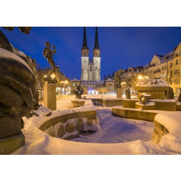 Lais Puzzle - Blick auf die Stadt Halle Saale, Deutschland. - 100, 200, 500 & 1.000 Teile