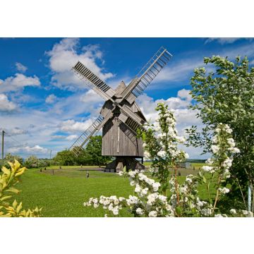 Lais Puzzle - Ansicht der Windmühle Krippendorf, Jena, Thüringen, Deutschland. - 100, 200, 500 & 1.000 Teile
