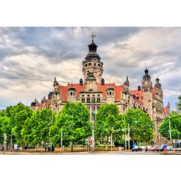 Lais Puzzle - Ansicht des Neuen Rathauses von Leipzig, Deutschland. - 100, 200, 500 & 1.000 Teile