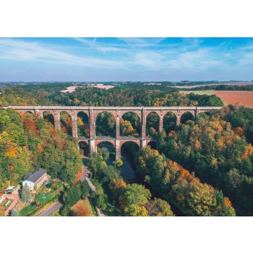 Lais Puzzle - Ansicht des Gohrener Viadukts, Deutschland. - 100, 200, 500 & 1.000 Teile