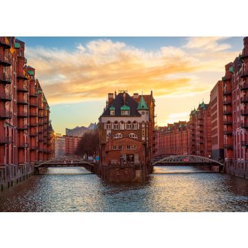 Lais Puzzle - Ansicht der Speicherstadt, Bundesland Hamburg, Deutschland. - 100, 200, 500 & 1.000 Teile