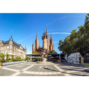 Lais Puzzle - Ansicht des Marktplatzes, Wiesbaden, Hessen, Deutschland. - 100, 200, 500 & 1.000 Teile