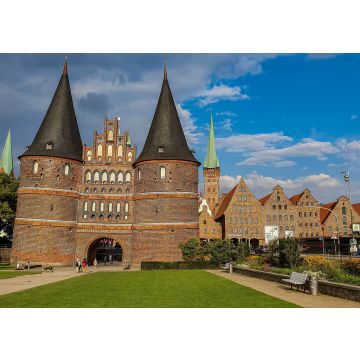 Lais Puzzle - Ansicht des Holstentors, Lübeck, Deutschland. - 100, 200, 500 & 1.000 Teile