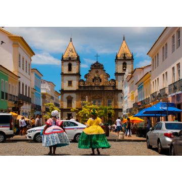 Lais Puzzle - Heller Blick auf den Pelourinho in Salvador, Brasilien - 100, 200, 500 & 1.000 Teile