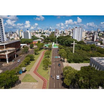 Lais Puzzle - Luftbild der Stadt Cascavel - Paraná, Brasilien - 100, 200, 500 & 1.000 Teile