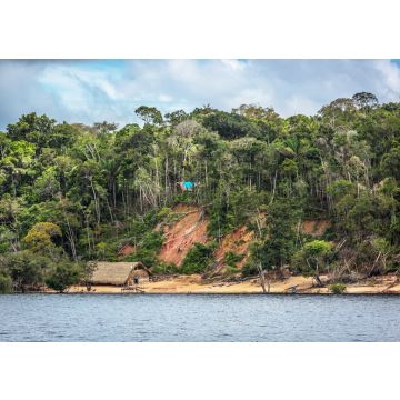 Lais Puzzle - Ein Abholzungsgebiet am Rande des Amazonas mit einem traditionellen indigenen Haus im Bundesstaat Amazonas in Brasilien - 100, 200, 500 & 1.000 Teile