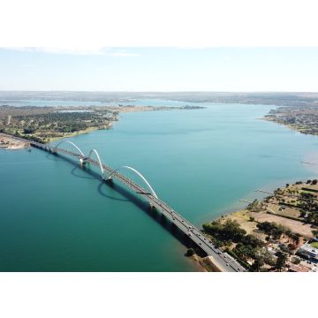 Lais Puzzle - Eine schöne Luftaufnahme der JK-Brücke in Brasilia, Brasilien - 100, 200, 500 & 1.000 Teile