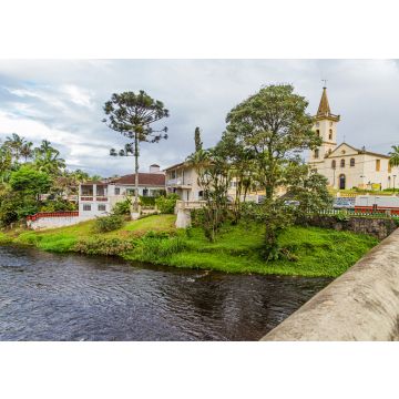 Lais Puzzle - Landschaftsausschnitt der historischen Stadt Morretes in Paraná, Südbrasilien - 100, 200, 500 & 1.000 Teile