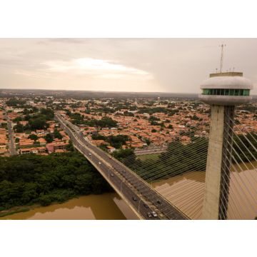 Lais Puzzle - Luftbild der Schrägseilbrücke in Terresina Piauí, Brasilien - 100, 200, 500 & 1.000 Teile