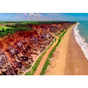 Lais Puzzle - Klippen von Gunga Beach in Alagoas Brasilien - 100, 200, 500 & 1.000 Teile