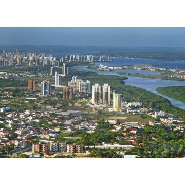 Lais Puzzle - Luftaufnahme des Flusses Sergipe bei Aracajú, der Hauptstadt des Bundesstaates Sergipe, Brasilien - 100, 200, 500 & 1.000 Teile