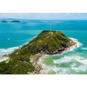 Lais Puzzle - Ilha do Mel - Paraná. Luftaufnahme des Conchas-Leuchtturms, Brasilien - 100, 200, 500 & 1.000 Teile