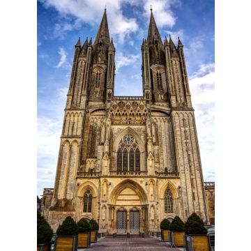 Lais Puzzle - Die Kathedrale von Notre Dame in Coutances - Normandie, Frankreich - 100, 200, 500 & 1.000 Teile