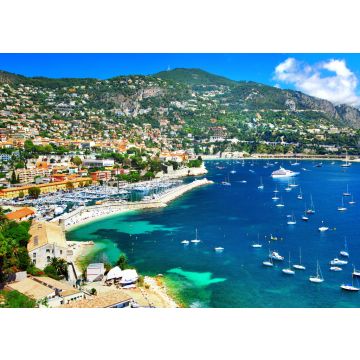 Lais Puzzle - azurblaue Küste von Frankreich - Panoramablick auf Nizza - 100, 200, 500 & 1.000 Teile