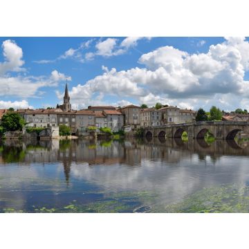 Lais Puzzle - Confolens an den Ufern der Vienne, Frankreich - 100, 200, 500 & 1.000 Teile