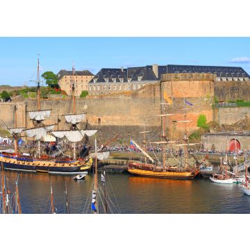 Lais Puzzle - Port et château de Brest, Bretagne, Frankreich - 100, 200, 500 & 1.000 Teile