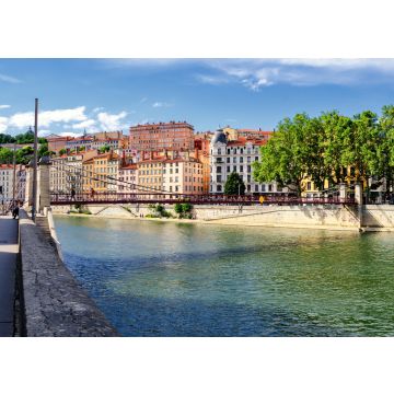 Lais Puzzle - Lyon (Frankreich) alte Gebäude in der Nähe des Flusses Saone - 100, 200, 500 & 1.000 Teile