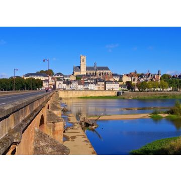 Lais Puzzle - Nevers - Nevers in Burgund, Kathedrale und Fluss Loire, Frankreich - 100, 200, 500 & 1.000 Teile