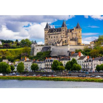 Lais Puzzle - Große mittelalterliche Schlösser im Loire-Tal - das schöne Saumur. Frankreich - 100, 200, 500 & 1.000 Teile