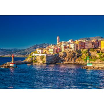 Lais Puzzle - Blick auf die Altstadt von Bastia, Leuchtturm und Hafen, Korsika, Frankreich, Europa - 100, 200, 500 & 1.000 Teile