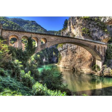 Lais Puzzle - Die Brücke von Saint-Chely du Tarn - Lozere, Frankreich - 100, 200, 500 & 1.000 Teile