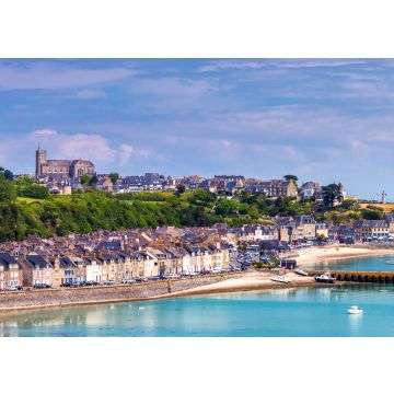 Lais Puzzle - Panoramablick auf Cancale, an der Küste des Atlantiks an der Baie du Mont Saint Michel, in der Region Bretagne (Westfrankreich) gelegen - 100, 200, 500 & 1.000 Teile
