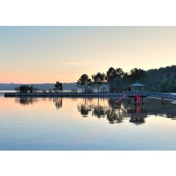 Lais Puzzle - See von Biscarrosse bei Sonnenuntergang, Frankreich - 100, 200, 500 & 1.000 Teile