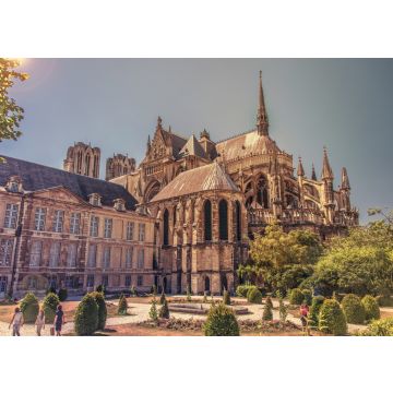 Lais Puzzle - Cathédrale de Reims und Palais de Tau, Frankreich - 100, 200, 500 & 1.000 Teile