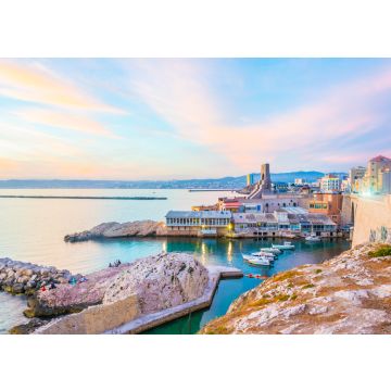 Lais Puzzle - Blick auf den Sonnenuntergang am Meer in Marseille, Frankreich - 100, 200, 500 & 1.000 Teile