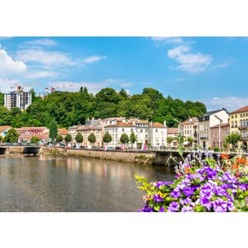 Lais Puzzle - Blumen auf einer Brücke über die Mosel in Epinal, Frankreich - 100, 200, 500 & 1.000 Teile