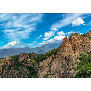 Lais Puzzle - Panoramablick auf die Naturlandschaft Calanques de Piana in Korsika, Frankreich. - 100, 200, 500 & 1.000 Teile
