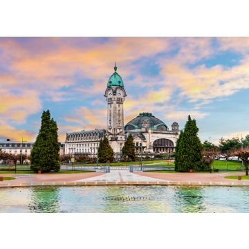 Lais Puzzle - Limoges Bahnhof unter einem schönen Himmel, in der Haute-Vienne, in Nouvelle-Aquitaine, Frankreich - 100, 200, 500 & 1.000 Teile