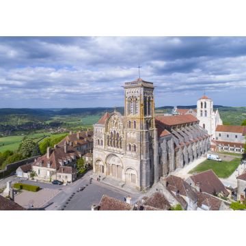 Lais Puzzle - Luftaufnahme von Vezelay, UNESCO-Welterbe, Burgund, Frankreich - 100, 200, 500 & 1.000 Teile