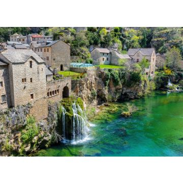 Lais Puzzle - Allgemeiner Blick auf Saint Chély du Tarn. Gorges du Tarn en Lozère, Frankreich - 100, 200, 500 & 1.000 Teile
