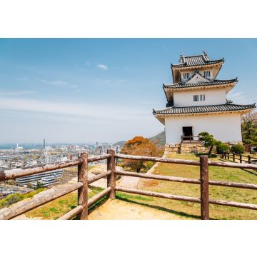 Lais Puzzle - Marugame Schloss und Stadtbild in Kagawa, Japan - 100, 200, 500 & 1.000 Teile