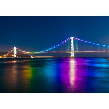 Lais Puzzle - Akashi Kaikyo Brücke am Hafen von Kobe, Japan - 100, 200, 500 & 1.000 Teile