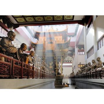 Lais Puzzle - Halle mit Statuen im Lingyin-Tempel, China - 100, 200, 500 & 1.000 Teile