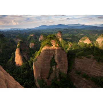 Lais Puzzle - Wanfoshan Danxia Landform, Berg Wanfo,.Hunan, China - 100, 200, 500 & 1.000 Teile
