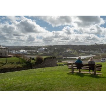 Lais Puzzle - Parkbank in Bude, Cornwall, England - 100, 200, 500 & 1.000 Teile
