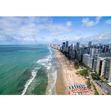 Lais Puzzle - Luftaufnahme des Boa Viagem Beach, Recife, Pernambuco, Brasilien - 100, 200, 500 & 1.000 Teile