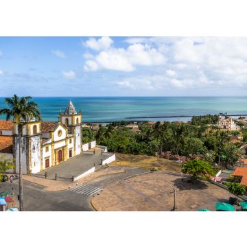 Lais Puzzle - Luftaufnahme der Se Kathedrale - Olinda, Pernambuco, Brasilien - 100, 200, 500 & 1.000 Teile