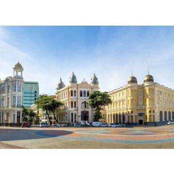 Lais Puzzle - Panoramablick auf den Marco-Null-Platz im alten Stadtteil von Recife - Recife, Pernambuco, Brasilien - 100, 200, 500 & 1.000 Teile