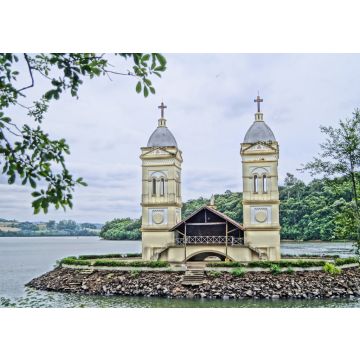 Lais Puzzle - versunkene Kirchtürme in Itá, Santa Catarina, Brasilien - 100, 200, 500 & 1.000 Teile
